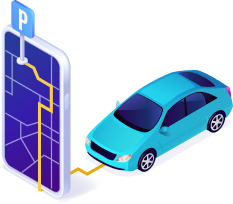 Mobile app-based parking management